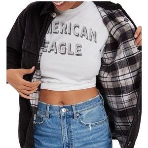 AE woman’s reversible Shacket